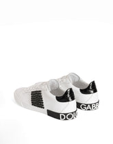 Calfskin Portofino Vintage sneakers -  | Dolce &amp; Gabbana