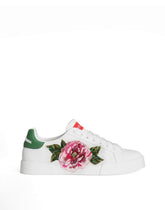 Portofino Light Sneaker in Calfskin Leather -  | Dolce &amp; Gabbana