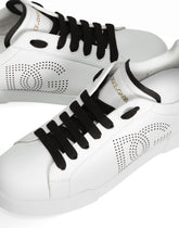 LEATHER SNEAKERS -  | Dolce &amp; Gabbana