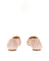 SLIPPER IN TAORMINA LACE WITH CRYSTALS -  | Dolce &amp; Gabbana
