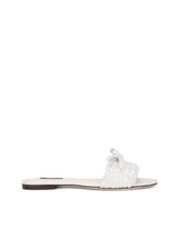 Woven nappa leather sliders -  | Dolce &amp; Gabbana