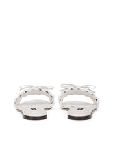 Woven nappa leather sliders -  | Dolce &amp; Gabbana