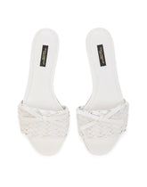 Woven nappa leather sliders -  | Dolce &amp; Gabbana