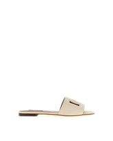 Calfskin slides with DG Millennials logo -  | Dolce &amp; Gabbana