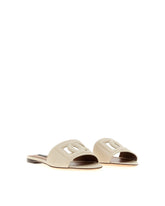 Calfskin slides with DG Millennials logo -  | Dolce &amp; Gabbana