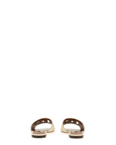 Calfskin slides with DG Millennials logo -  | Dolce &amp; Gabbana