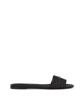 Patchwork denim sliders -  | Dolce & Gabbana