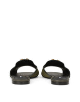 Devotion slides in camouflage patchwork -  | Dolce &amp; Gabbana