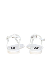 Patent leather DG thong sandals -  | Dolce & Gabbana