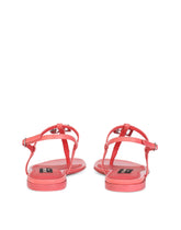 Patent leather DG thong sandals -  | Dolce & Gabbana