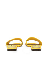 Sliders with embroidered majolica pattern -  | Dolce &amp; Gabbana