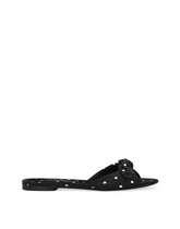 Printed satin sliders -  | Dolce & Gabbana