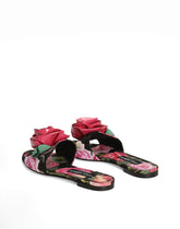 Printed brocade sliders -  | Dolce &amp; Gabbana