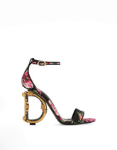 Satin baroque DG sandals -  | Dolce &amp; Gabbana