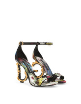 Charmeuse Baroque DG sandals -  | Dolce & Gabbana