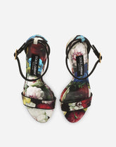 Charmeuse Baroque DG sandals -  | Dolce & Gabbana