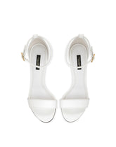 Nappa sandals with baroque DG heel -  | Dolce &amp; Gabbana