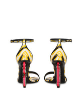 Printed elaphe baroque DG sandals -  | Dolce & Gabbana