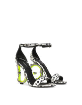 Printed elaphe baroque DG sandals -  | Dolce & Gabbana