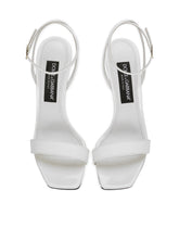 Patent leather sandals with 3.5 heel -  | Dolce & Gabbana