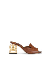 Iguana-print calfskin mules with 3.5 heel -  | Dolce & Gabbana