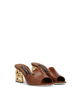 Iguana-print calfskin mules with 3.5 heel -  | Dolce & Gabbana