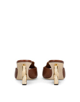 Iguana-print calfskin mules with 3.5 heel -  | Dolce & Gabbana