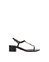 Patent leather thong sandals with DG logo -  | Dolce & Gabbana