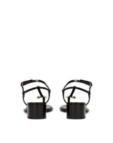 Patent leather thong sandals with DG logo -  | Dolce & Gabbana