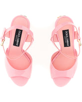 Patent leather platform sandals -  | Dolce & Gabbana