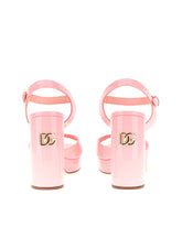 Patent leather platform sandals -  | Dolce & Gabbana