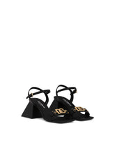 Nappa-look fabric sandals -  | Dolce & Gabbana
