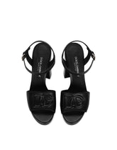 Calfskin platform sandals -  | Dolce &amp; Gabbana
