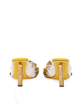 Printed silk twill DG Pop sandals -  | Dolce &amp; Gabbana