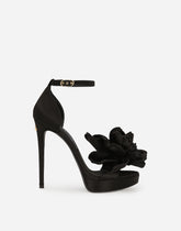 Satin platform sandals -  | Dolce &amp; Gabbana