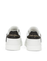 LEATHER SNEAKERS -  | Dolce & Gabbana