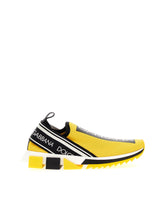 Stretch mesh Sorrento sneakers with logotape detailing -  | Dolce &amp; Gabbana