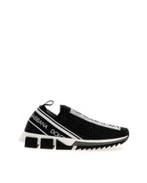 Logotape Sorrento sneaker with fusible crystals -  | Dolce &amp; Gabbana