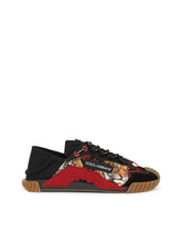 NS1 sneakers with tiger print -  | Dolce &amp; Gabbana
