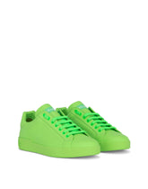 Calfskin Portofino sneakers -  | Dolce & Gabbana