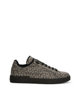 Jacquard Portofino sneakers -  | Dolce &amp; Gabbana