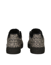 Jacquard Portofino sneakers -  | Dolce &amp; Gabbana