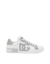 Calfskin Portofino sneakers -  | Dolce & Gabbana