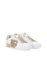 Calfskin Portofino sneakers -  | Dolce &amp; Gabbana