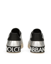 Metallic calfskin nappa Portofino sneakers -  | Dolce & Gabbana