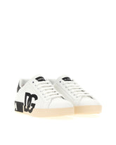 LEATHER SNEAKERS -  | Dolce &amp; Gabbana