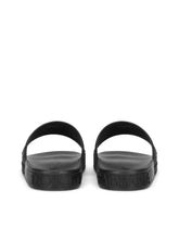 Rubber beachwear slides with DG logo -  | Dolce &amp; Gabbana