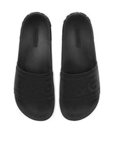 Rubber beachwear slides with DG logo -  | Dolce &amp; Gabbana