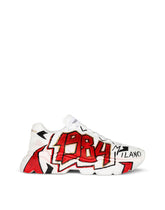 Hand-painted calfskin nappa Daymaster sneakers -  | Dolce & Gabbana