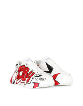 Hand-painted calfskin nappa Daymaster sneakers -  | Dolce & Gabbana